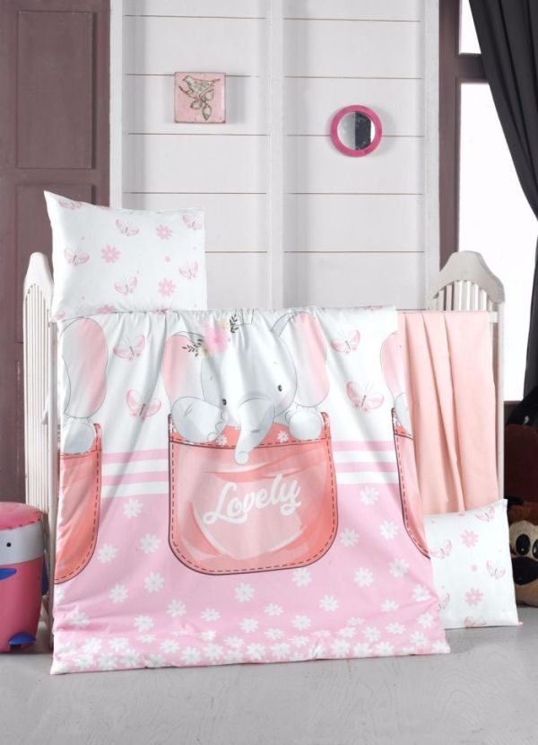Baby bedding set LOVELY - 3 pieces